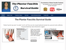 Tablet Screenshot of pfsurvivalguide.com